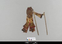 藏品(中國湖北皮影戲偶身)的圖片